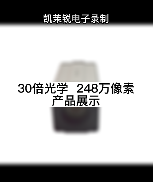 30倍光學(xué)  248萬像素 產(chǎn)品展示